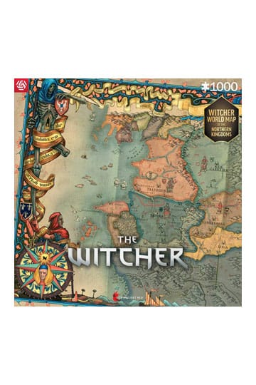The Witcher 3 Gaming Puzzle the Northern Kingdoms (1000 stykker)