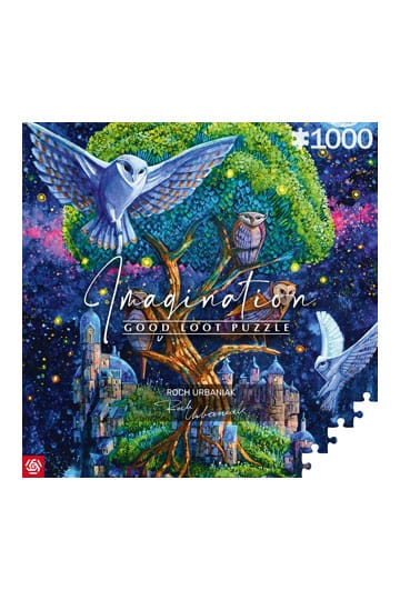 Roch Urbaniak Imagination Puzzle Owl Island / Wyspa Sów (1000 pièces)
