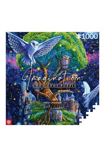 Roch Urbaniak Imagination Puzzle Owl Island / Wyspa Sów (1000 pieces)