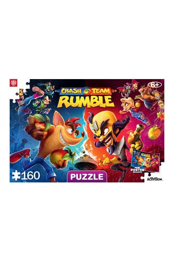 Crash Bandicoot Kids Puzzle Rumble Heroes (160 pieces)