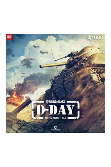 World of Tanks Gaming Puzzle D-Day (1000 pieces)