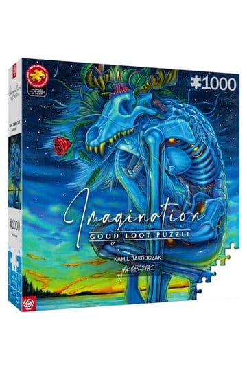 Imagination Series Pussel Kamil Jakóbczak Bialy Wilk (1000 bitar)
