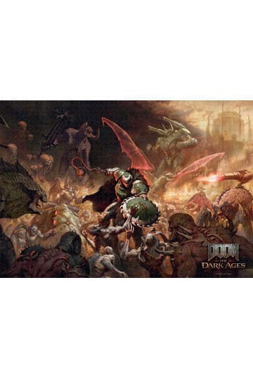 Doom the Dark Ages Puzzle Slayer's Rag (1000 pezzi)