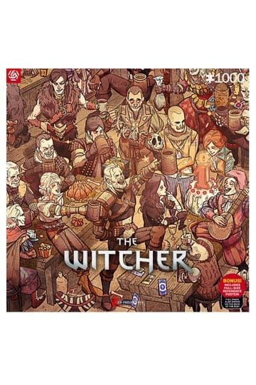 Puzzle Compleanno di The Witcher (1000 pezzi)