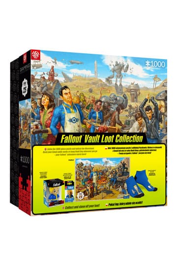 Fallout presentset Fallout Vault Loot Collection (pussel, strumpor, statyett och nyckelring)