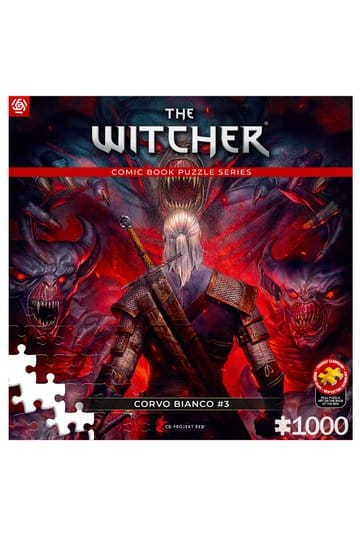 The Witcher Puzzle Corvo Bianco (1000 bitar)