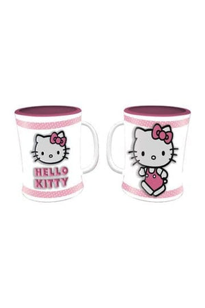 Hello Kitty Tasse mit rosa Prägung