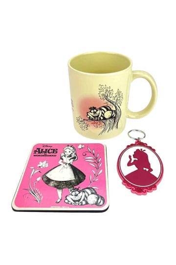 Disney Tug, caboteur et trousseau de trousseau amené Alice au pays des merveilles vintage