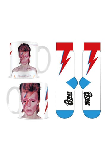 David Bowie Mug & Socks Set