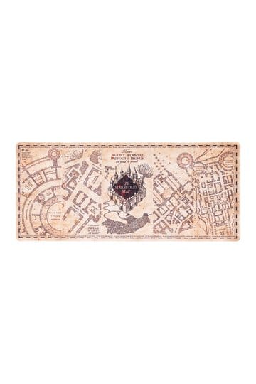 Harry Potter Alfombrilla para Ratón XL Mapa del Merodeador 80 x 35 cm