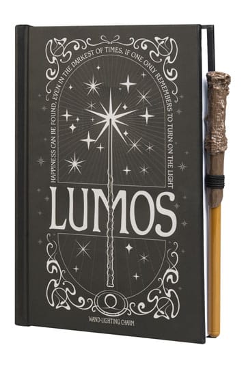 Harry Potter Premium Notebook A5 with Light Lumos Maxima