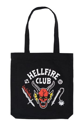 Fremde Dinge Einkaufstasche Hellfire Club