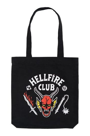 Fremde Dinge Einkaufstasche Hellfire Club