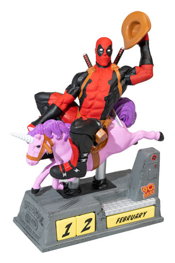 Deadpool 3D eeuwigdurende kalender