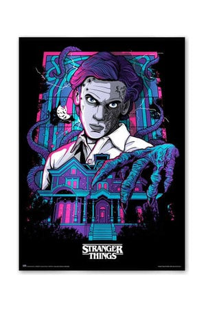 Póster Luminiscente Stranger Things Premium 50 x 70 cm