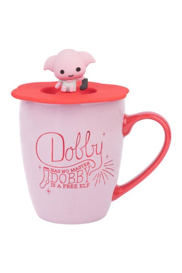 Harry Potter Mug with lid Premium Ver. Dobby