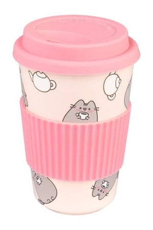 Pusheen Ceramic Mug with Lid 400 ml