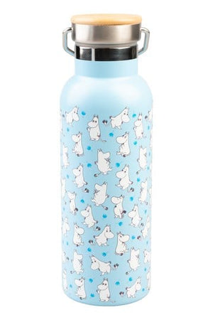 Muminstålflaska med handtag 500 ml