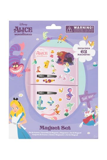 Disney Alice in Wonderland Die-Cut Magnet Set