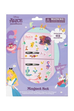 Disney Alice in Wonderland Die-Cut Magnet Set