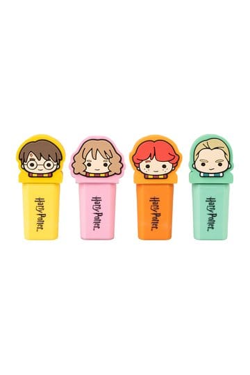 Harry Potter Set of 4 Highlighters with Topper
