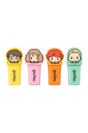 Harry Potter Set of 4 Highlighters with Topper