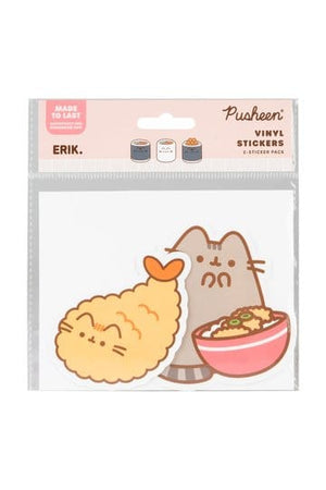 Pusheen Vinyl Stickers Sushi Roll Vol. 2 Set of 2