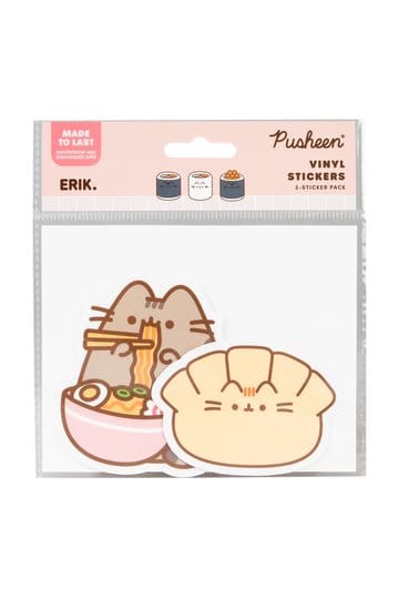 Pusheen Vinyl Stickers Sushi Roll Vol. 6 sæt af 2