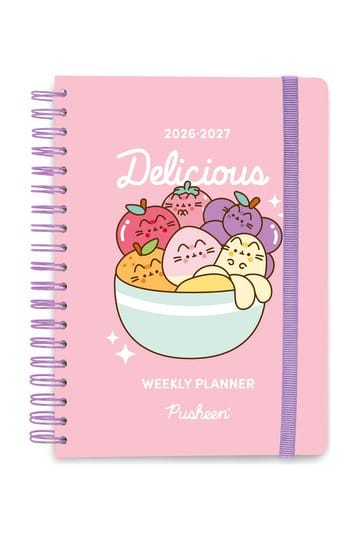Pusheen Školski dnevnik tjedni planer 2026/2027 Voće A5
