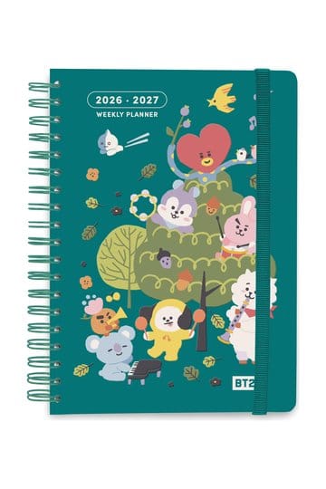 BT21 School Diary Wochenplaner 2026/2027 A5