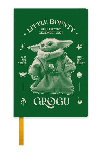 Star Wars: The Mandalorian and Grogu Academic Diary 2026/2027 A6 *engelsk versjon*
