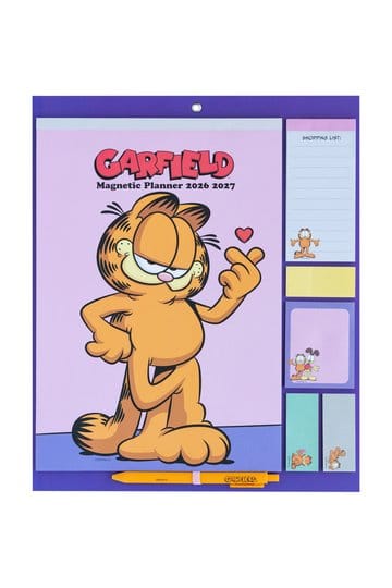 Magnetischer Garfield-Planer 2026/27, 30 x 35 cm
