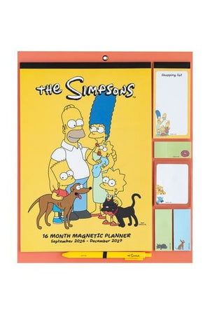 Der Simpsons-Magnetplaner 2026/27, 30 x 35 cm