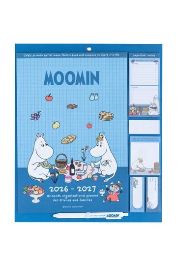 Moomin Magnetic Planner 2026/27 30 x 35 cm