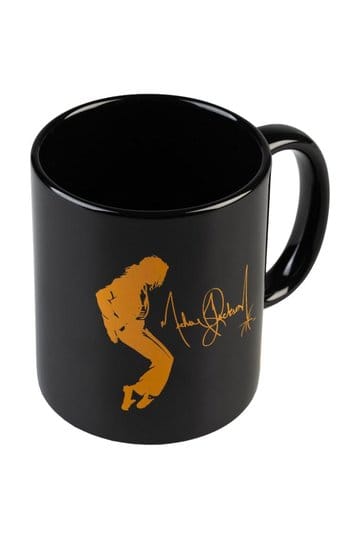 Tazza Michael Jackson Re del Pop Nera 350 ml