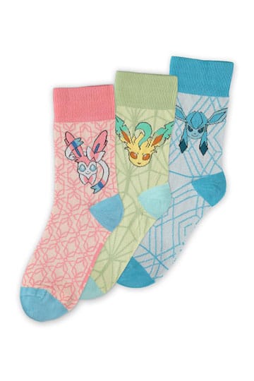 Pokémon chaussettes 3 pack eevee Evolution 3.0 35-38