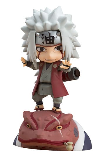 Naruto Shippuden Nendoroid PVC Eylem Figürü Jiraiya ve Gamabunta Seti (Yeniden Çalıştırma) 10 cm