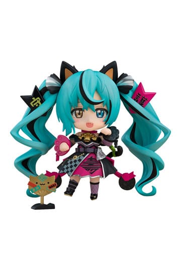 Karakter Vokal Serisi 01 Nendoroid Aksiyon Figürü Hatsune Miku: Siyah Maneki Miku Ver. 10 cm