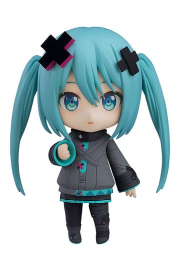 Farverig scene! The Movie: A Miku Who Can't Sing Nendoroid Action Figur Hatsune Miku: Shuttered Sekai Ver. 10 cm