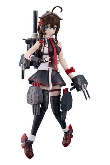 Kantai Collection Kit de modelo de plástico Plamatea Shigure Kai San 14 cm