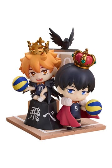 Haikyu !! QSET Mini Figür 2 Pack Shoyo Hinata ve Tobio Kageyama 11 cm