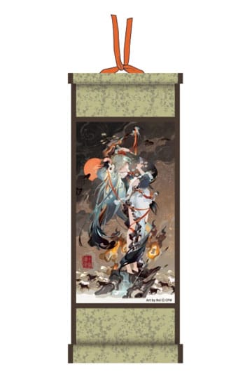 Serie vocali del personaggio 01: Hatsune Miku Wallcroll Hatsune Miku Shimian Maifu Ver. 10 x 25 cm