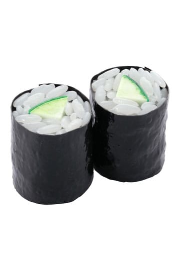 Sushi Plastic Model Kit 1/1 Kappa Maki (Cucumber Sushi Roll) (re-run) 3 cm