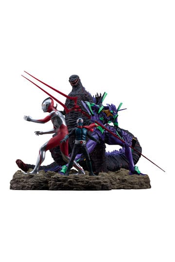 Shin Japan Heroes Universo Statues 4-Pack