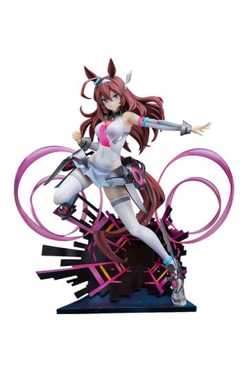 Uma Musume Pretty Derby PVC Estatua 1/7 Mihono Bourbon The Chestnut Cyborg 26 cm