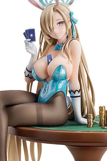 Mavi Arşiv PVC Heykeli 1/7 ASUNA ICHINOSE (Tavşan Girl): Oyun oynuyor Ver. 25 cm