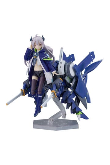 Original Character Navy Field 152 Act Mode Plastic Model Kit & Action Figure Mio & Type15 Ver. 2 Close-Range Attack Mode 15 cm