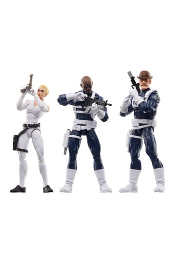 Captain America Marvel Legends Action Figura 3 Pack S.H.I.E.L.D. 15 cm