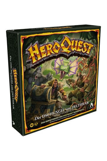 HeroQuest Board Game Expansion Der Dschungel von Delthrak Quest Pack *German Version*