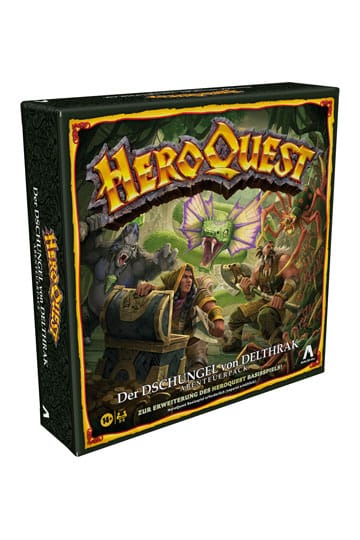 Eroquest Board Game Expansion Der Dschungel von Delthrak Quest Pack *Versione tedesca *